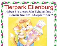 Schulanfang im Tierpark