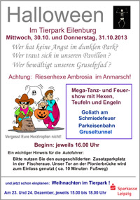 Halloween im Tierpark