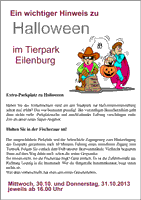 Halloween im Tierpark