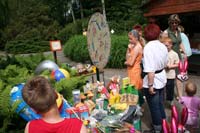 Spiel- und Streichelpunkt am Haustierhaus
