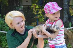Tierparkfest mit Streicheleinheiten