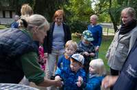 Einweihung Wellensittichvoliere