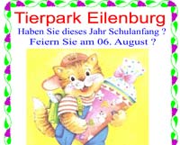 Schulanfang im Tierpark