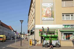 Dieses Bild in groß ... Werbetafel