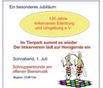 Honig-Ernte im Tierpark