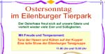 Ostersonntag im Eilenburger Tierpark