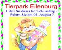 Schulanfang im Tierpark