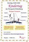 Kindertag wird im Tierpark am 29. Mai gefeiert.