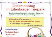 Ostersonntag im Eilenburger Tierpark